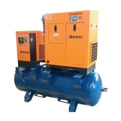 Промышленный винтовой компрессор BERG ВК-7,5РО-500/12 бар с ременным приводом