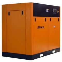 Промышленный винтовой компрессор BERG ВК-55/7 бар с прямым приводом