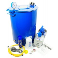 Вакуумная камера для дегазации Militech H450xD415 c насосом 4D