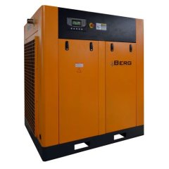 Промышленный винтовой компрессор BERG ВК-55Р/10 бар с ременным приводом